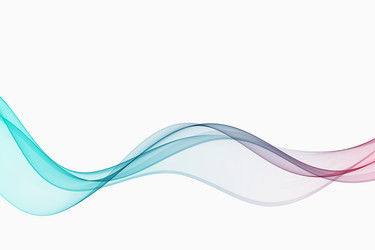 abstract wave design element a flow of curved vector image