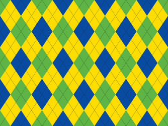 argyle pattern seamless fabric texture background vector image