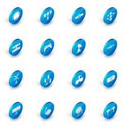 set server data web hosting smartwatch dna vector image