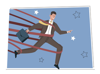 Tied Up Man Vector Images (91)