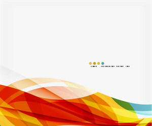 modern creative curve background with copy space vector image