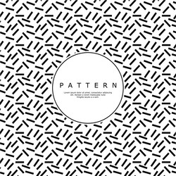 random line abstract seamless pattern design vector image