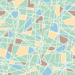 seamless pattern with color blocking vector image