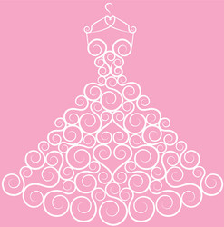 Wedding silhouette Royalty Free Vector Image - VectorStock