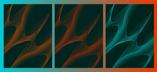 abstract background designs with multiple colors vector image