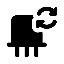 refresh transistor for optimal electronic function vector image