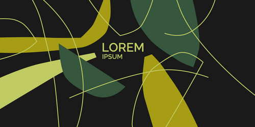 a composition with abstract elements in popular vector image