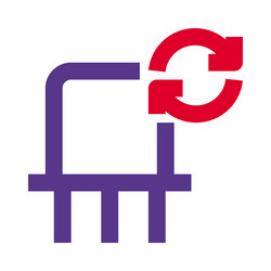 refresh transistor for optimal electronic function vector image