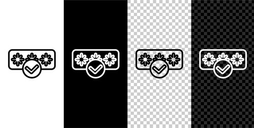set line password protection and safety access vector image