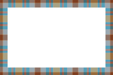 vintage frame scottish border pattern retro vector