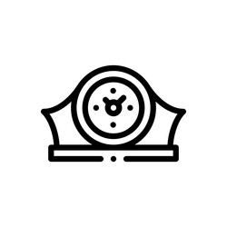 mantis icon thin linear style design isolated vector image