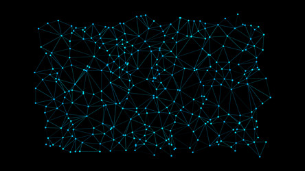 random size triangles abstract background vector image