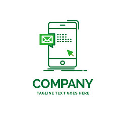 bulk dialog instant mail message flat business vector image
