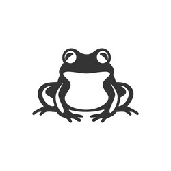 Frog icon vector