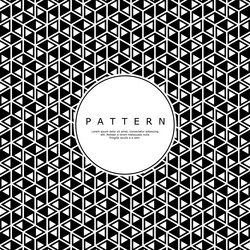 geometric abstract polygon line pattern design vector image