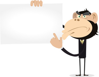 Concept of opposites good and bad businessman Vector Image