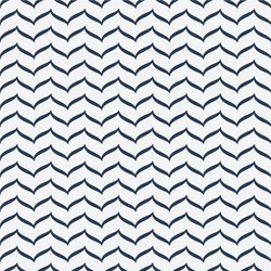 seamless pattern with waves vector image