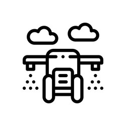 manuscript icon thin linear style design isolated vector image