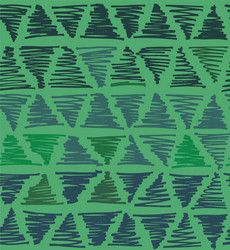 line texture forming a triangle pattern vector image