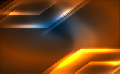 Dynamic neon shiny abstract background trendy vector