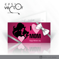 Happy mothers day vector