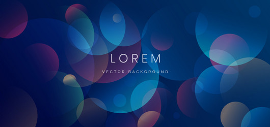 abstract colorful gradients color overlapping vector image