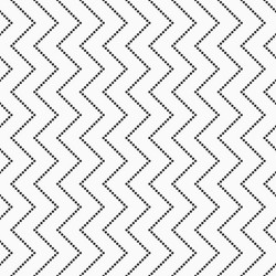 abstract seamless pattern with zig zag dotted vector image