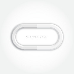 3d abstract background and icon design vector image