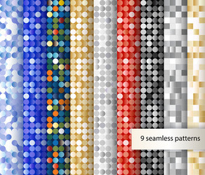 Sparkling Sequin Backgrounds vector image
