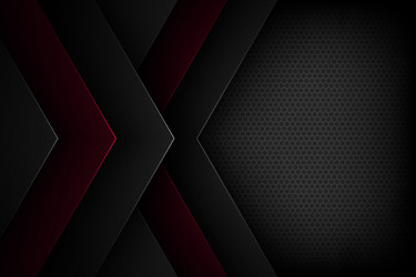 black abstract background with overlapping vector image