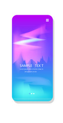 dynamical colored forms abstract background vector image