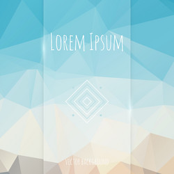 Geometric Gradient Background vector image