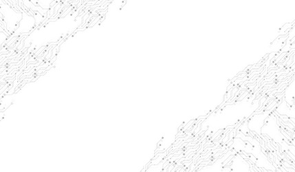 circuit board technology background with hi-tech vector image