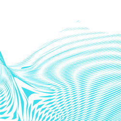 light dynamic mono color wavy abstract background vector image