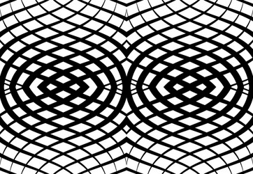 repeatable and tileable grid mesh zig-zag vector image