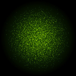 shiny particles shape sparkling background vector image