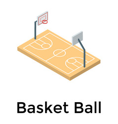 basketball court vector