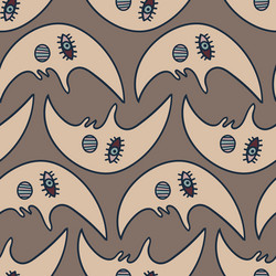 seamless abstract pattern with colorful vector image