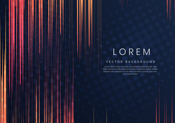 abstract orange gradient vertical stripe lines vector image