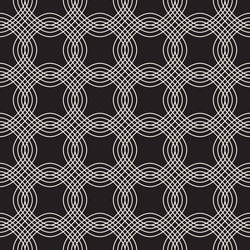 Geometric Lattice Pattern vector image
