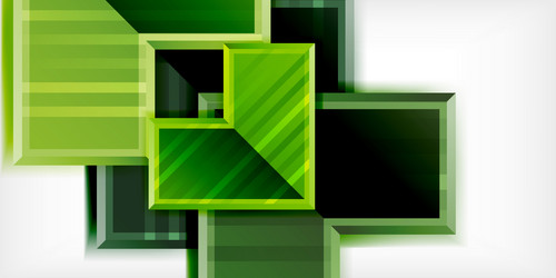 arrow symbols created with 3d effects and line vector image