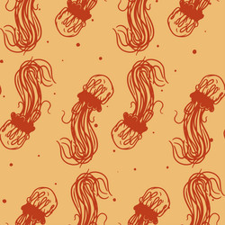 Asian seamless pattern wave whale Royalty Free Vector Image