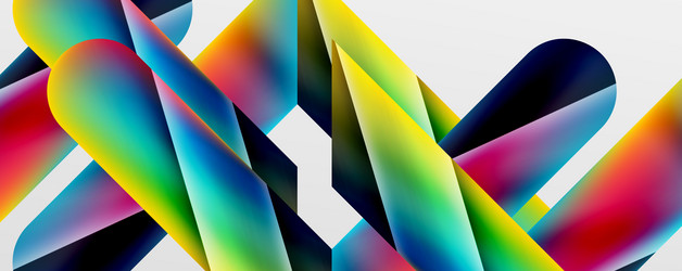 triangle fluid color gradient abstract background vector image