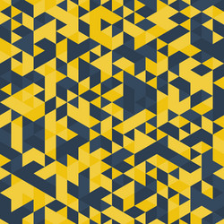 background of different color triangles vector image