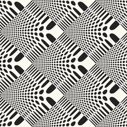 monochrome moire dots textured checked pattern vector image