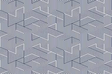 cubic surreal maze seamless pattern trippy unreal vector image