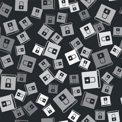 grey secure your site with https ssl icon vector image