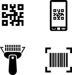 check code simple related icons vector