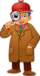 Cartoon Kid Detective Vector Images (over 360) Cartoon Kid Detective Vector Images (over 360)