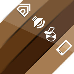 blank for text with infographic elements and web vector image